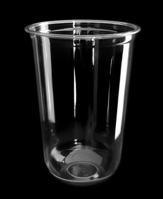 GK90/500UC Plastic Bekers met ronde bodem